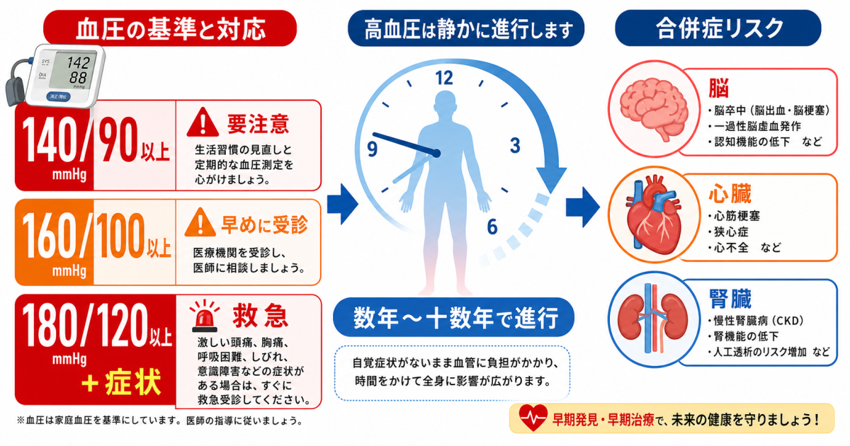 高血圧に自覚症状がないのはなぜ？血管に隠された「痛みのない警告」