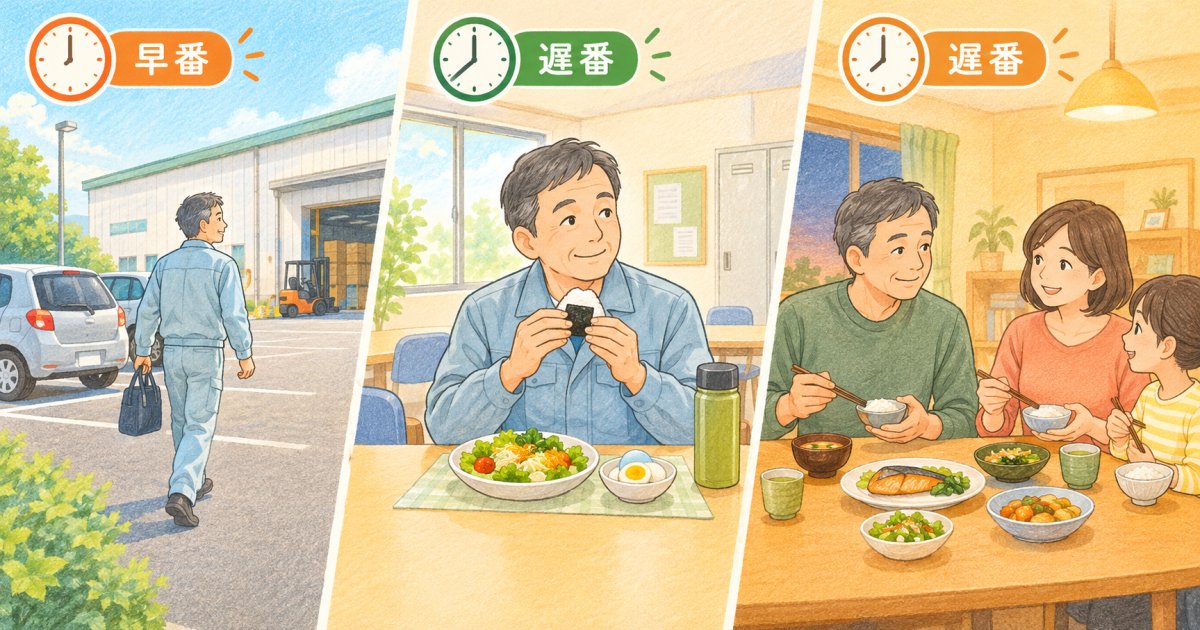 勤務時間が変わっても続けやすい境界型の生活習慣対策